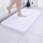 Microfibre Bath Mat Soft Non-Slip Quick Drying Absorbent Bathroom Rug Machine Washable Plush Shower Mat for Bathroom | Shower and Toilet