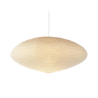 Japandi Paper Pendant Light With Xuan Paper Shade
