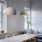 Japandi Cloud Pendant Light With Textured Polystyrene Shade