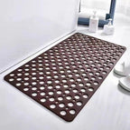 Non-Slip Shower Mat with Drainage Holes Soft Textured Anti-Slip Bath Mat Quick Draining Hygienic Mat for Shower | Bathtub and Wet Room