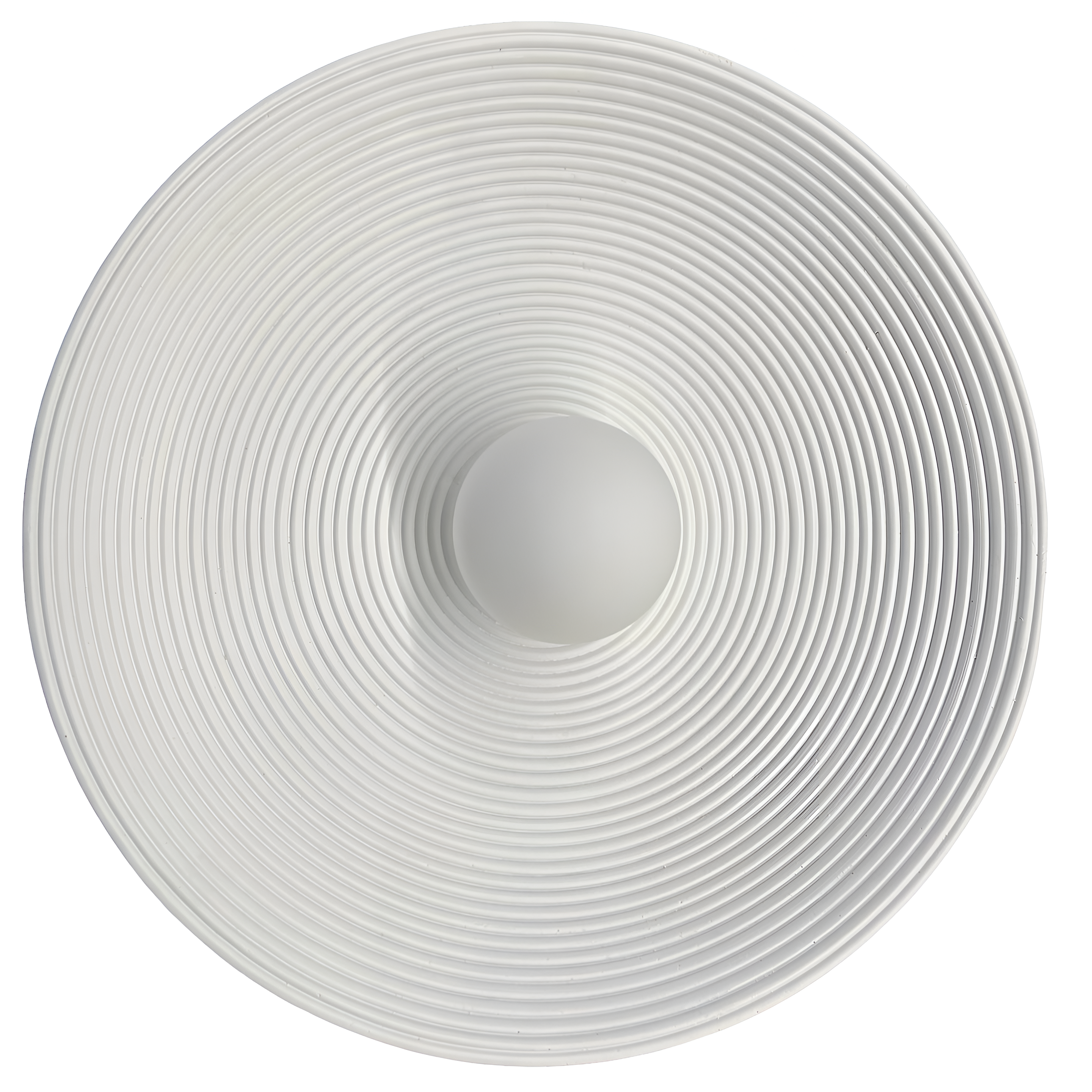 Retro Ceramic Disc Wall Light With Center Globe