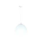 Globe Glass Pendant Light With Adjustable Cord