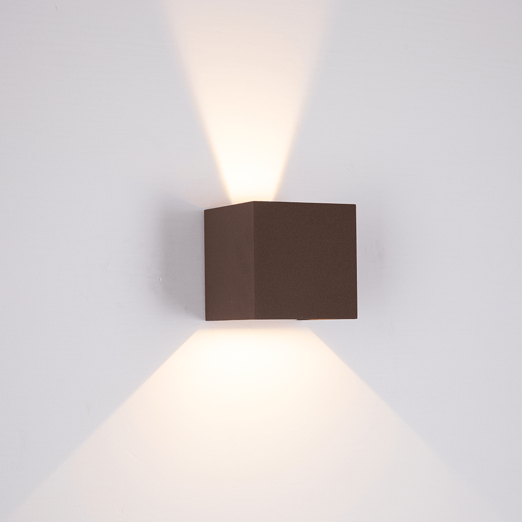 Up Down Cube Wall Light For Indoor Use