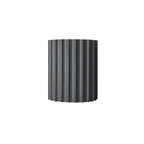 Nordic Resin Plaster Shade Wall Light With Up And Down Glow