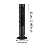 Electric Bladeless Mini Tower Cooling Dekstop Fan | USB Powered