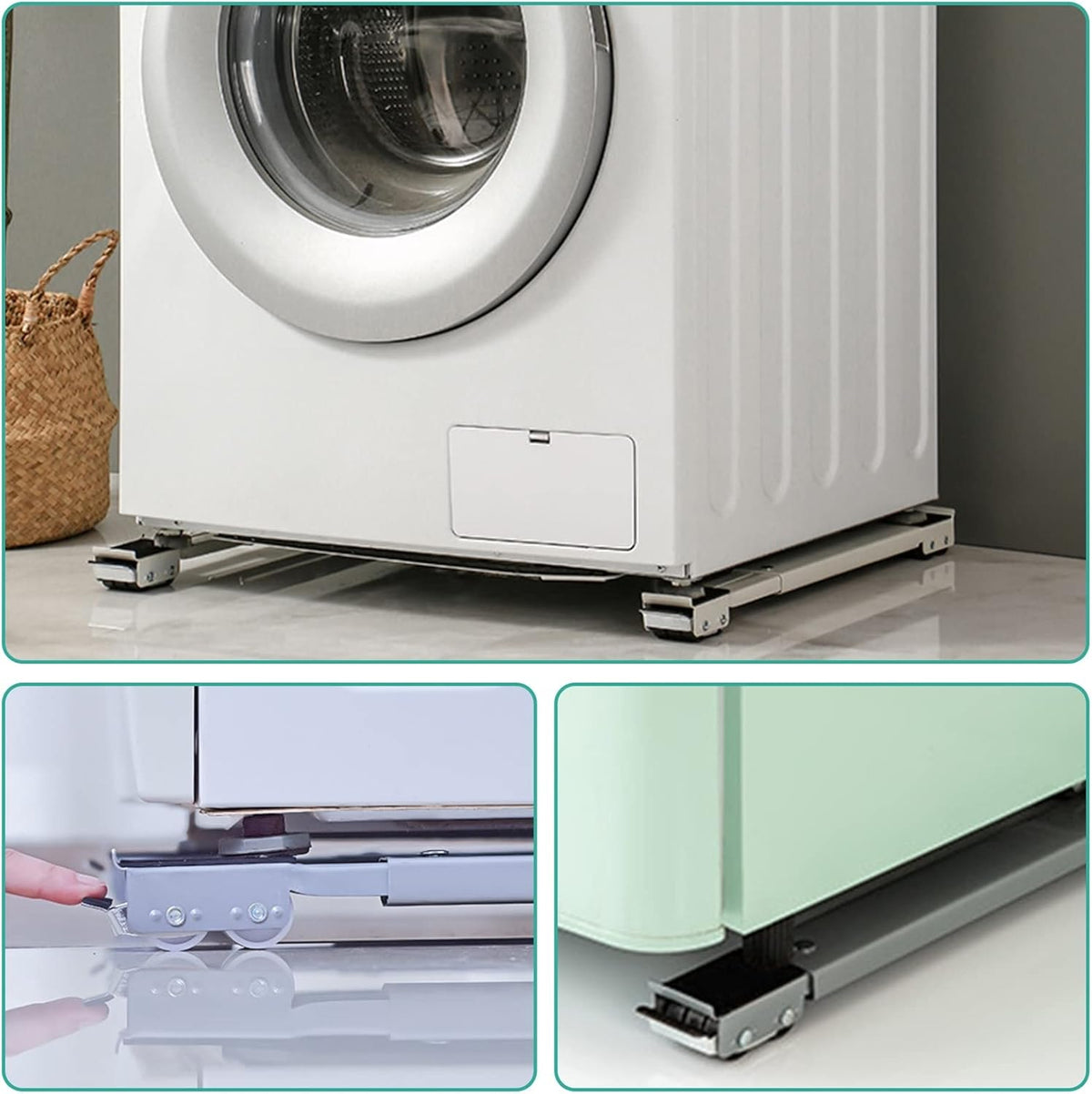 Adjustable Appliance Roller Bars Set of Two Extendable Furniture Movers