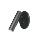 Adjustable LED Wall Reading Light with Swivel Cylinder Head and Toggle Switch