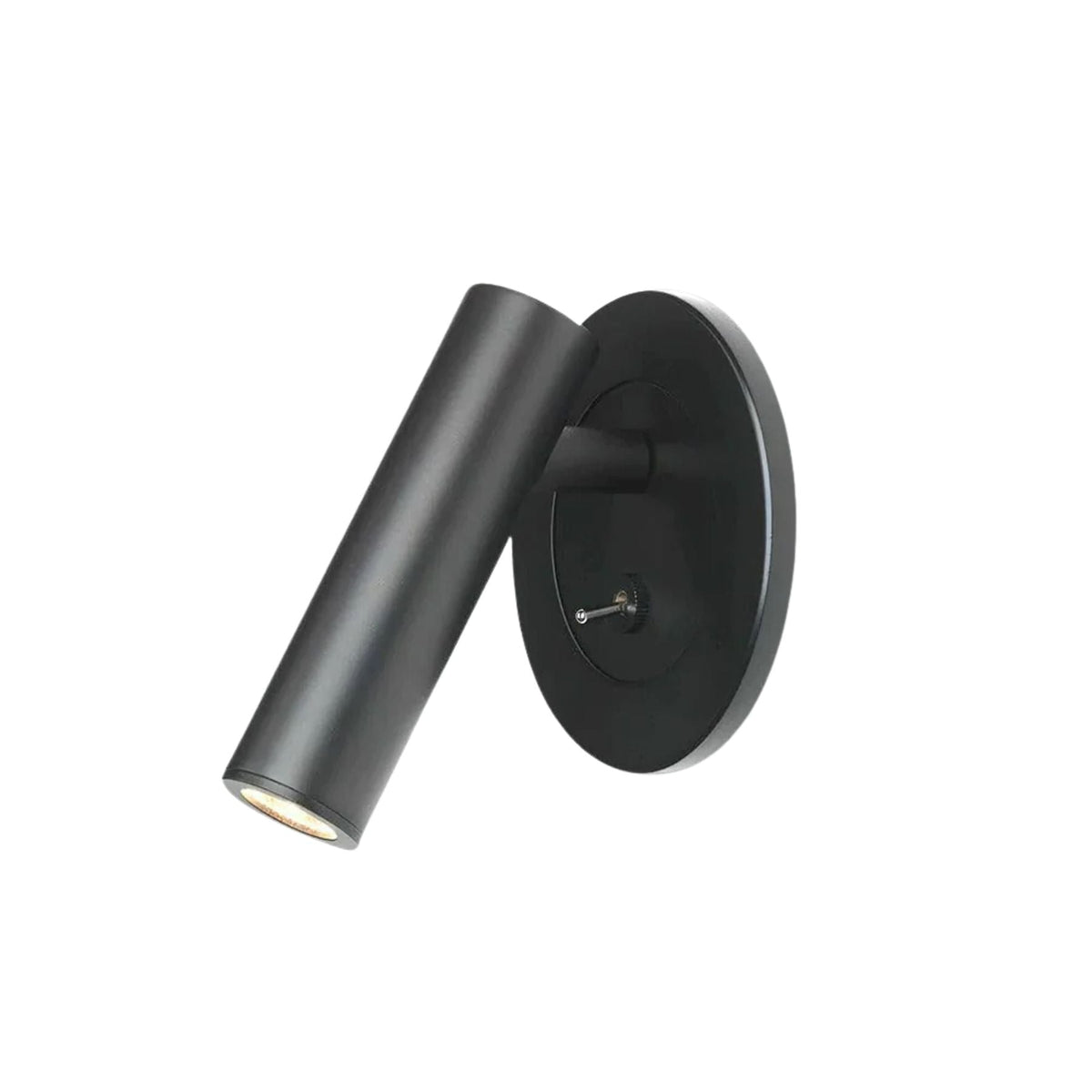 Adjustable LED Wall Reading Light with Swivel Cylinder Head and Toggle Switch