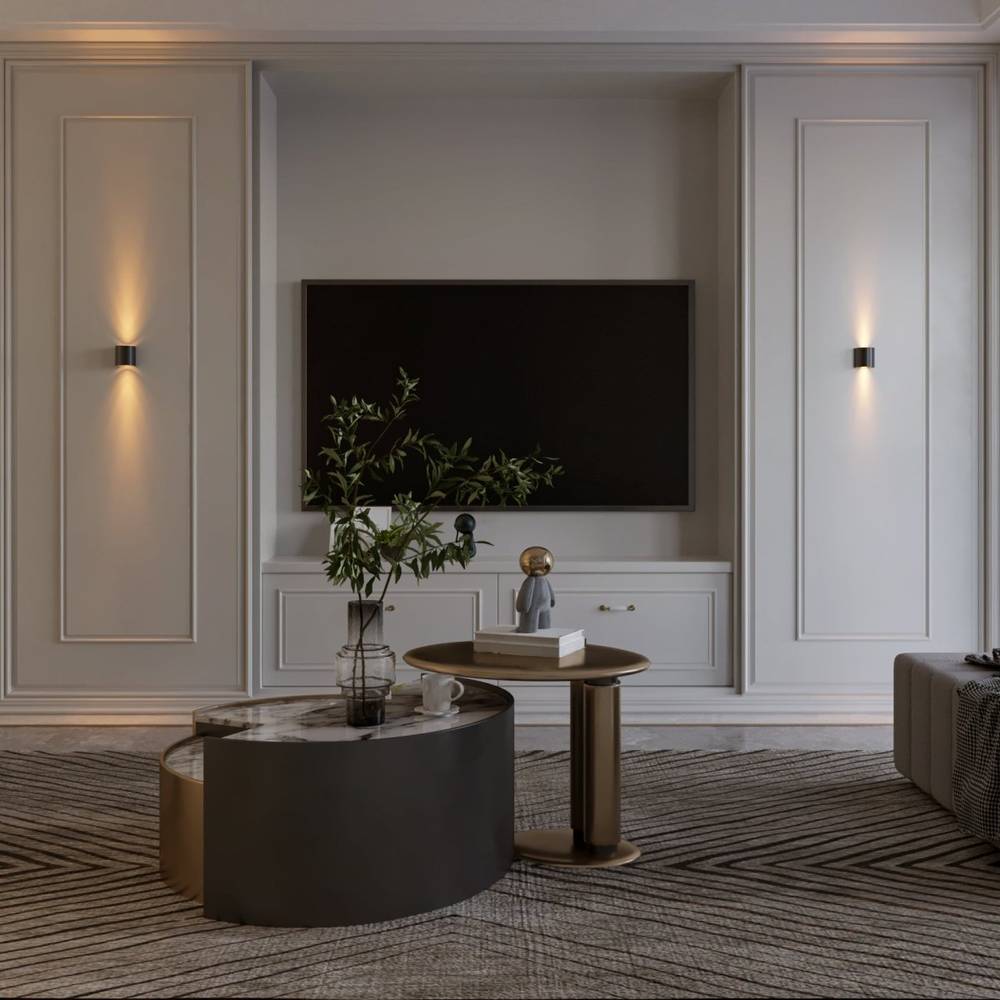 Minimalist Aluminium Wall Light LED Light With Linear Profile