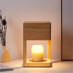Minimalist Wood Table Lamp With Warm LED Glow — Ashbury Home & Living