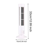 Electric Bladeless Mini Tower Cooling Dekstop Fan | USB Powered