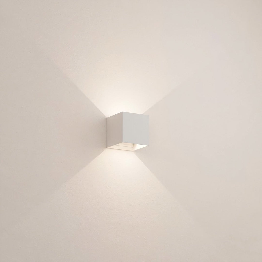 Up Down Cube Wall Light For Indoor Use