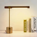Modern Wood Table Lamp With Warm LED Glow for Home Office — Ashbury Home & Living
