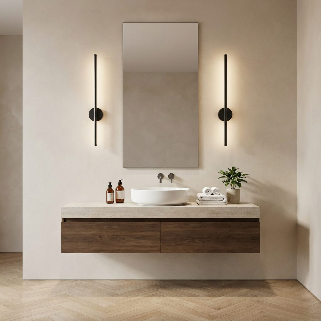 2 Pack Battery Powered LED Wall Light Wall Sconces For Indoors