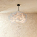 Modern Cloud Pendant Light With Soft Fiber Cotton Shade