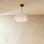 Modern Cloud Pendant Light With Soft Fiber Cotton Shade