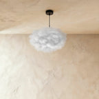 Modern Cloud Pendant Light With Soft Fiber Cotton Shade