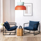 Colour Block Nordic Pendant Light with Stacked Metal Shades for Dining Room