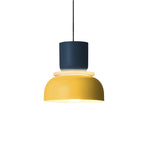 Colour Block Nordic Pendant Light with Stacked Metal Shades for Dining Room