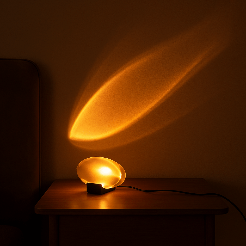 Silver Crystal Table Lamp With Colour Modes Integrated LED Light