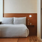 Modern Glass Wall Light With Adjustable LED Glow — Ashbury Home & Living