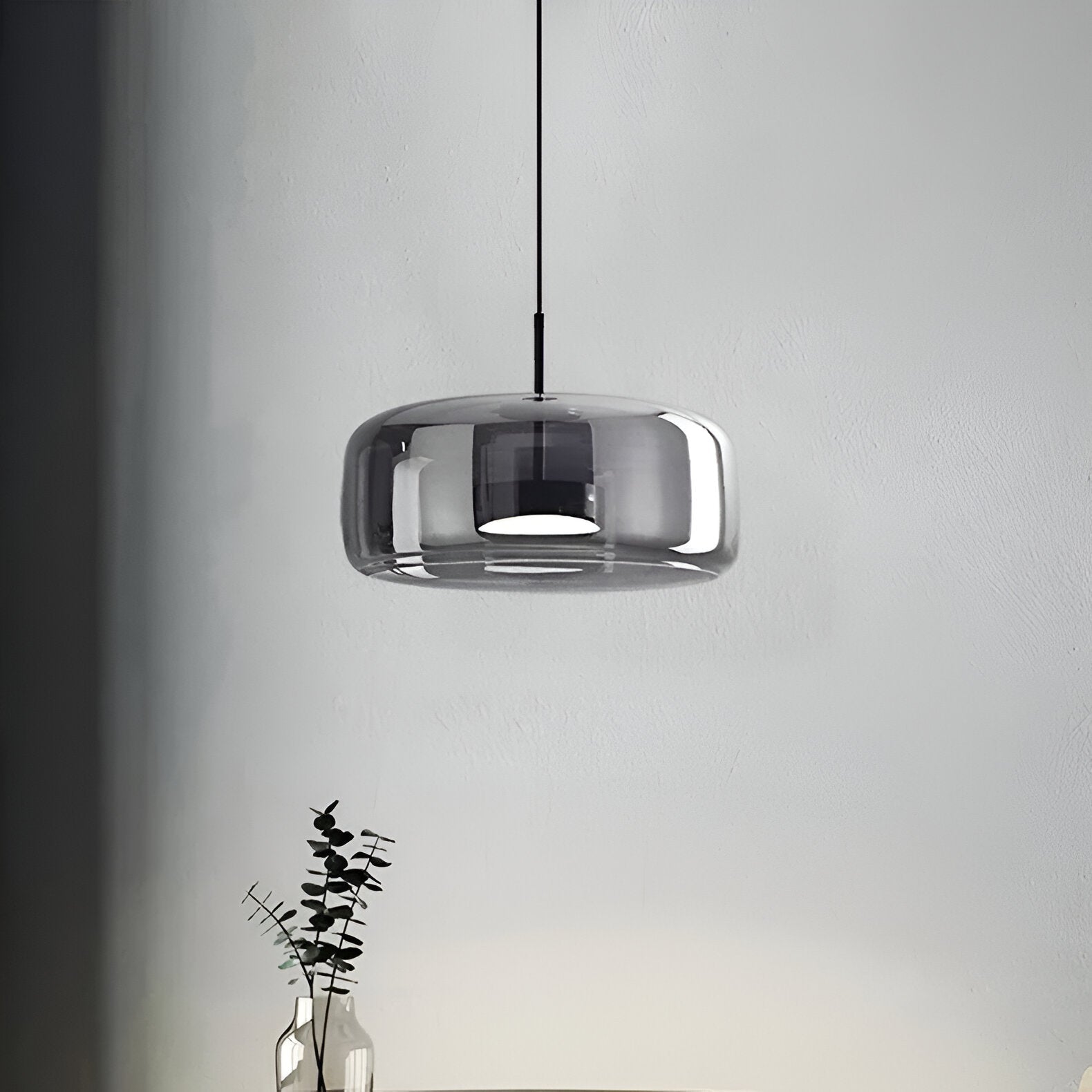 Retro Trio pendant lights LED Light With Hand-Blown Glass Shades