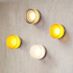 Modern Glass Wall Light With Adjustable LED Glow — Ashbury Home & Living