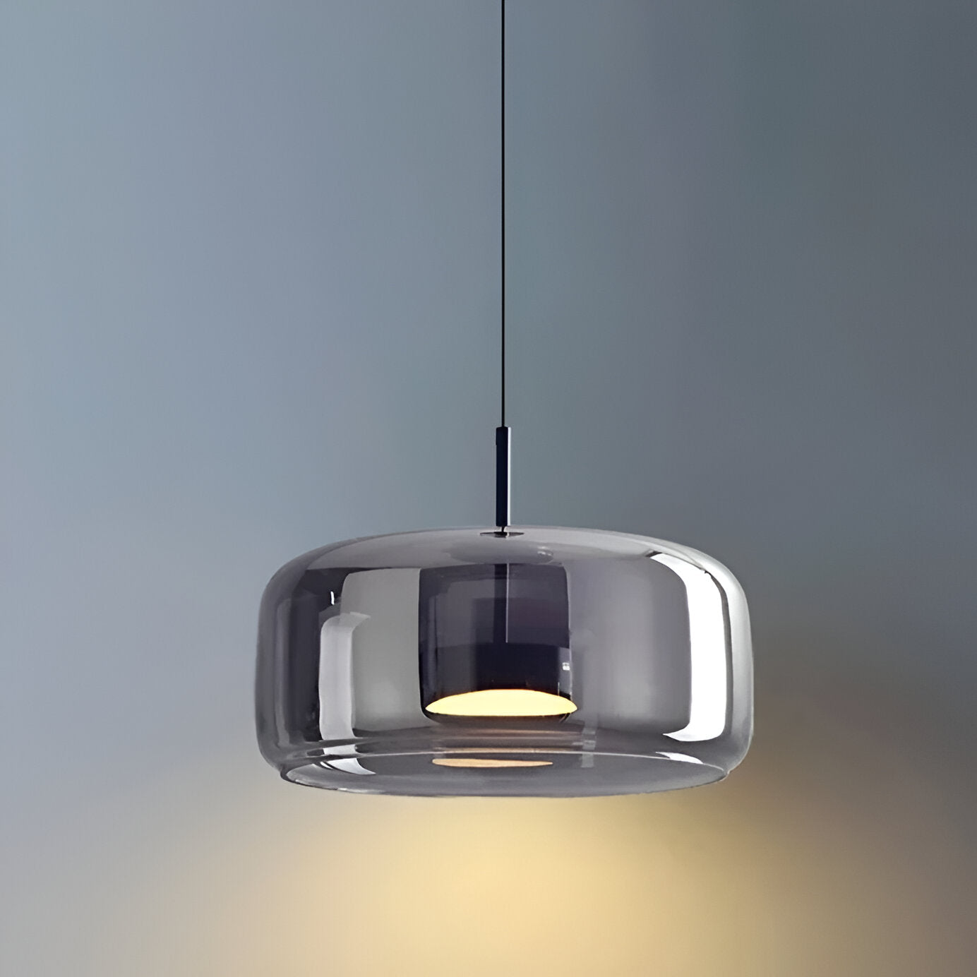 Retro Trio pendant lights LED Light With Hand-Blown Glass Shades