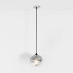 Modern Glass Pendant Light With Spherical Diffuser