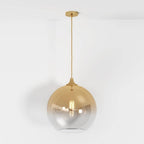 Modern Glass Pendant Light With Spherical Diffuser
