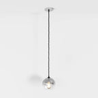 Modern Glass Pendant Light With Spherical Diffuser