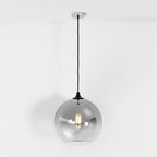 Modern Glass Pendant Light With Spherical Diffuser