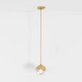 Modern Glass Pendant Light With Spherical Diffuser