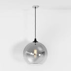 Modern Glass Pendant Light With Spherical Diffuser