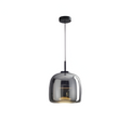 Retro Trio pendant lights LED Light With Hand-Blown Glass Shades