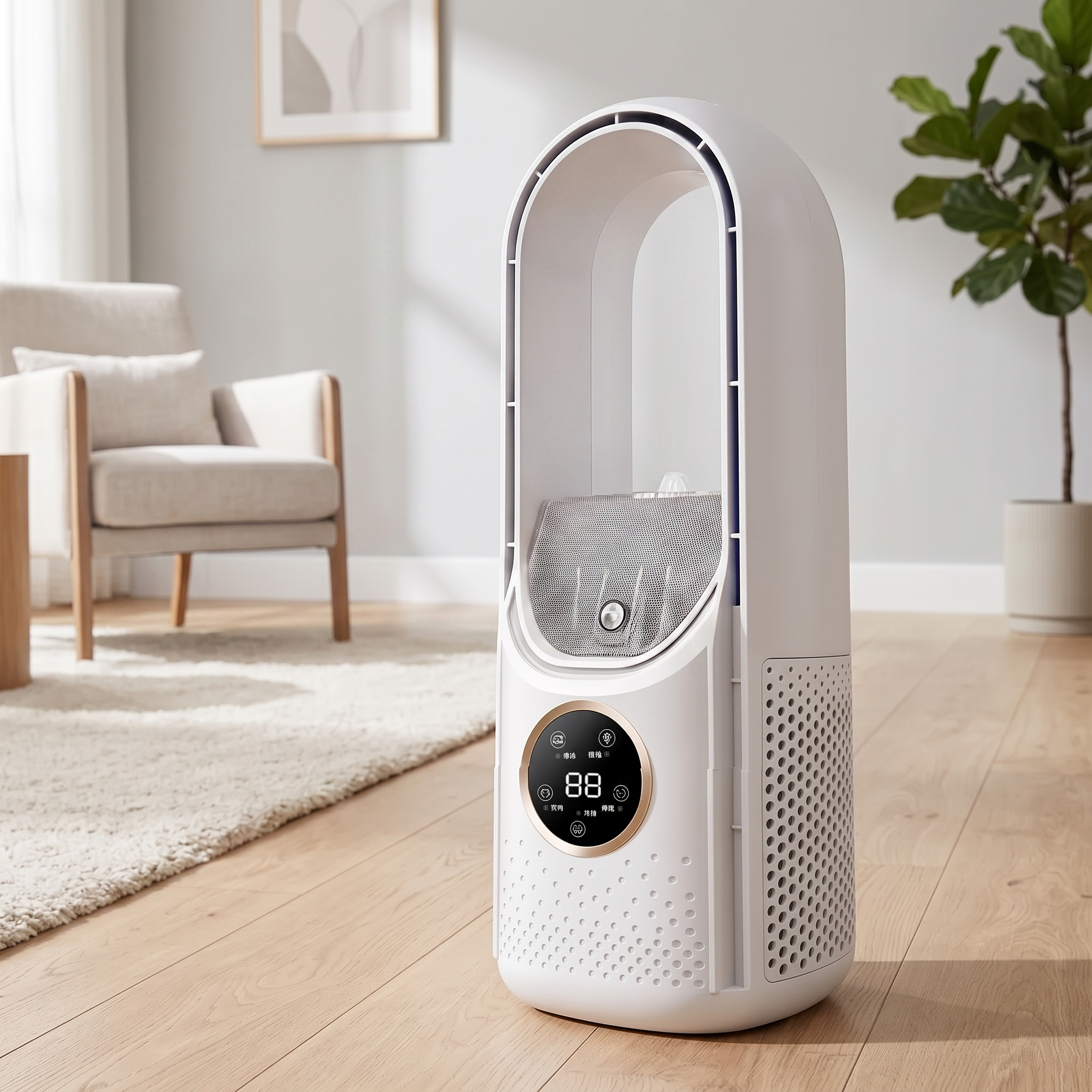 Portable Bladeless Cooling Fan