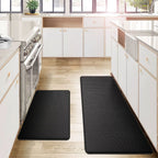 Anti-Fatigue Kitchen Mat Ergonomic Cushioned Standing Mat Non-Slip Water and Dirt Repellent PU Kitchen Floor Runner Machine Washable