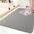Non-Slip Shower Mat Quick Drying Loofah Style Bath Mat Cuttable Anti-Slip Mat with Water Drainage Machine Washable for Shower | Bathtub and Wet Room
