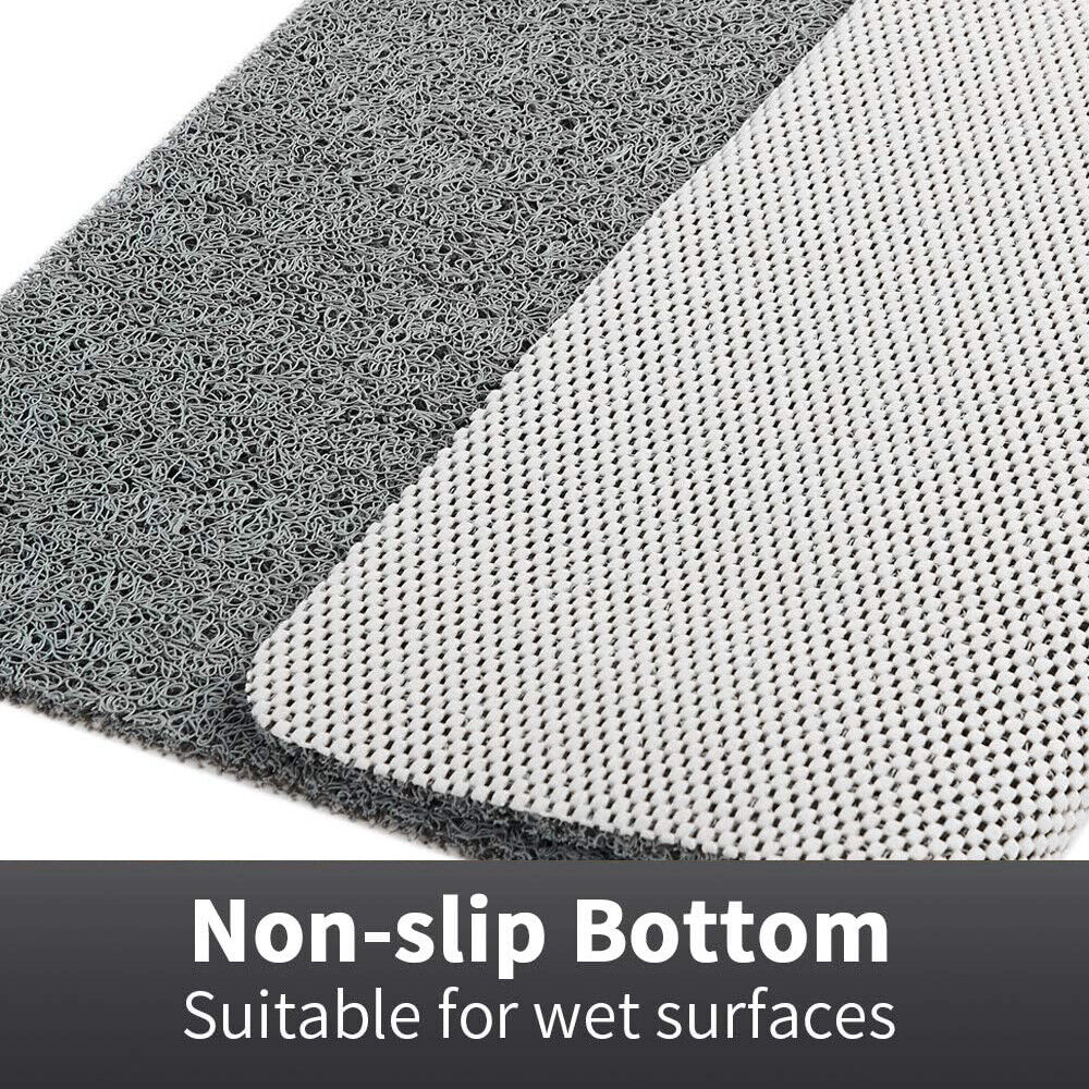 Non-Slip Shower Mat Quick Drying Loofah Style Bath Mat Cuttable Anti-Slip Mat with Water Drainage Machine Washable for Shower | Bathtub and Wet Room
