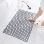 Non-Slip Shower Mat with Drainage Holes Soft Textured Anti-Slip Bath Mat Quick Draining Hygienic Mat for Shower | Bathtub and Wet Room
