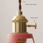 Industrial Barn Shade Pendant Light with Brass Lamp Holder for Kitchen Island