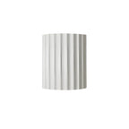 Nordic Resin Plaster Shade Wall Light With Up And Down Glow