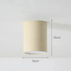Modern Metal Flush Mount Ceiling Light in Colour A — Ashbury Home & Living