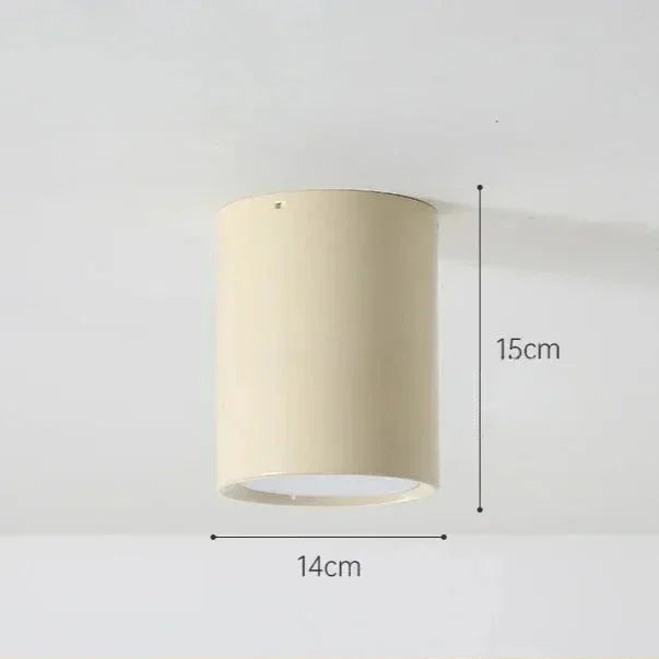 Modern Metal Flush Mount Ceiling Light in Colour A — Ashbury Home & Living