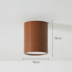 Modern Metal Flush Mount Ceiling Light in Colour C — Ashbury Home & Living