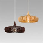 Scandinavian Wood Pendant Light for Living and Dining Rooms — Ashbury Home & Living