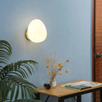 Modern Glass Wall Light With Warm LED Glow — Ashbury Home & Living