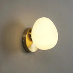 Modern Glass Wall Light With Warm LED Glow — Ashbury Home & Living