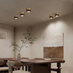 Modern Wood Flush Mount Ceiling Light — Ashbury Home & Living