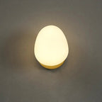 Modern Glass Wall Light With Warm LED Glow — Ashbury Home & Living